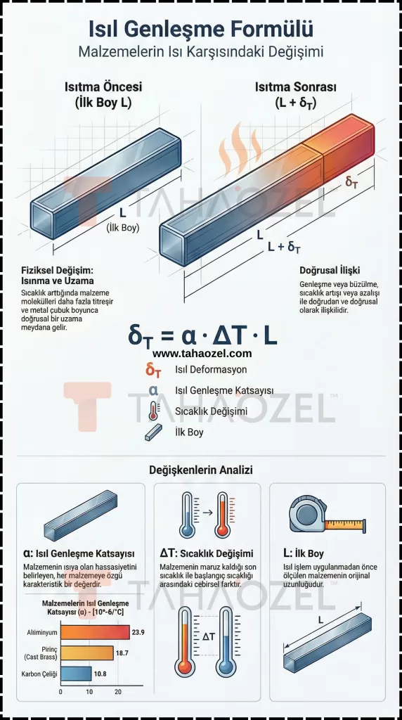 Görünmez Kuvvet: Isıl Gerilmeler (Thermal Stresses) Mukavemet 