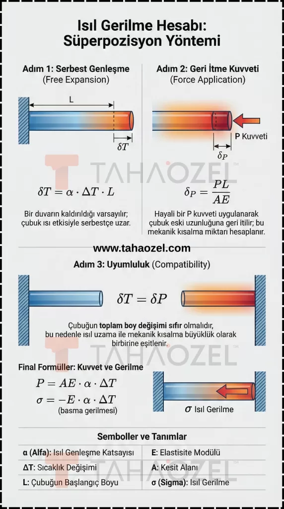 Görünmez Kuvvet: Isıl Gerilmeler (Thermal Stresses) Mukavemet 