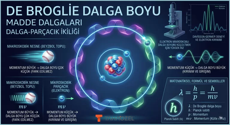 De Broglie Dalga Boyu: Maddenin Dalga Doğası ve Kuantum Dünyası Fizik 